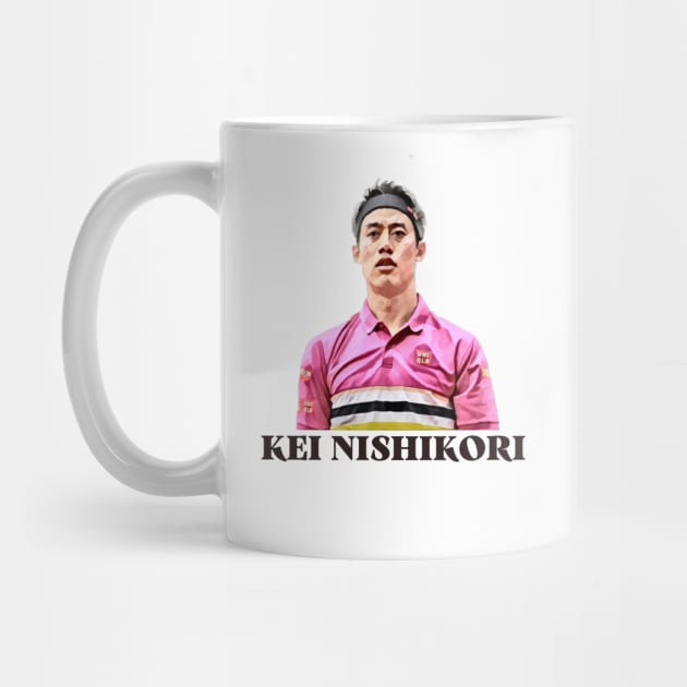 kei nishikori by BorodinaAlen